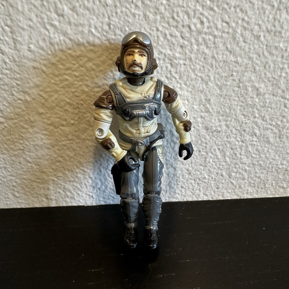 1986 Vintage GI Joe Lot ARAH Slip Stream Pilot‎ v1 3.75 Figure
